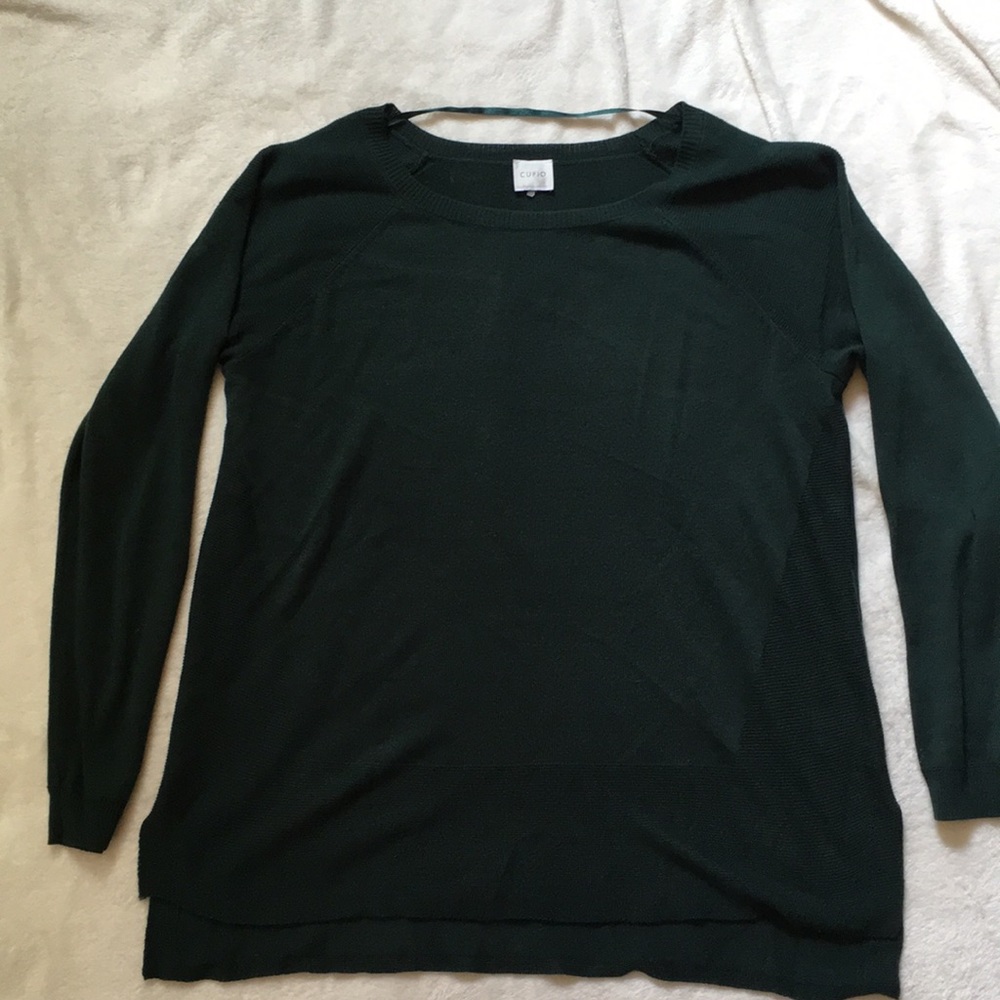 Hunter Green Cupio Sweater
